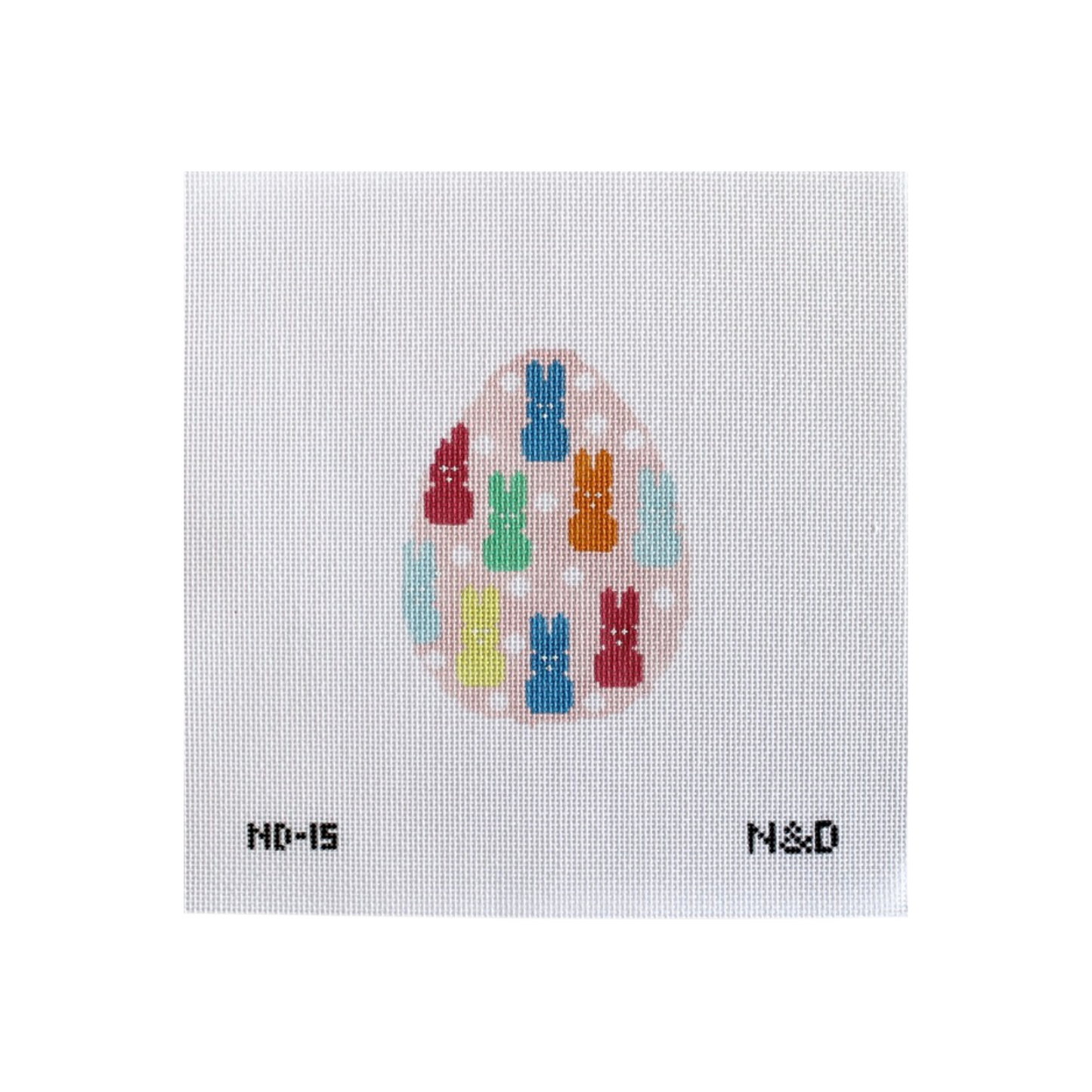 Peeps Bunny Egg Needlepoint Canvas
