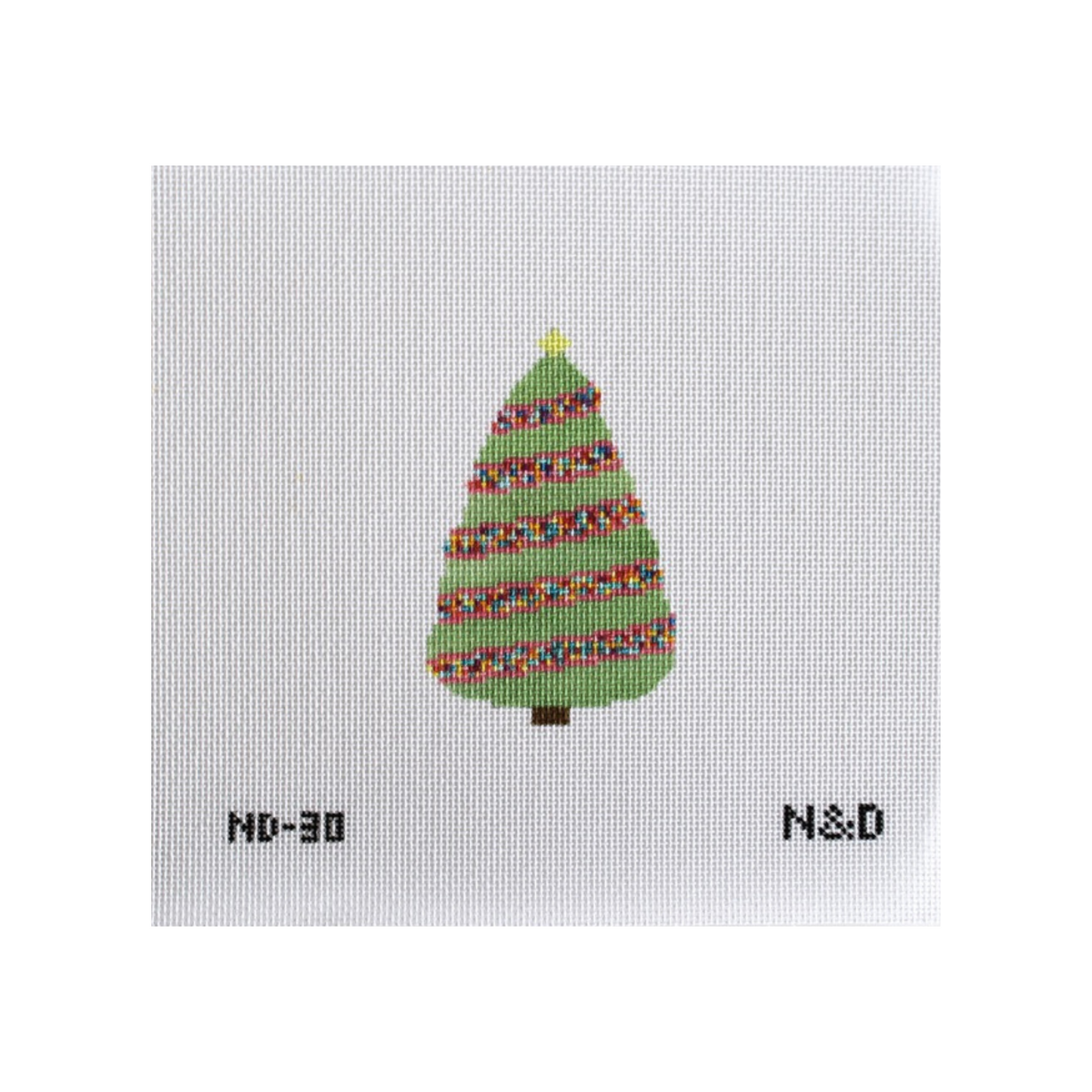 Sprinkle Tree Needlepoint Canvas