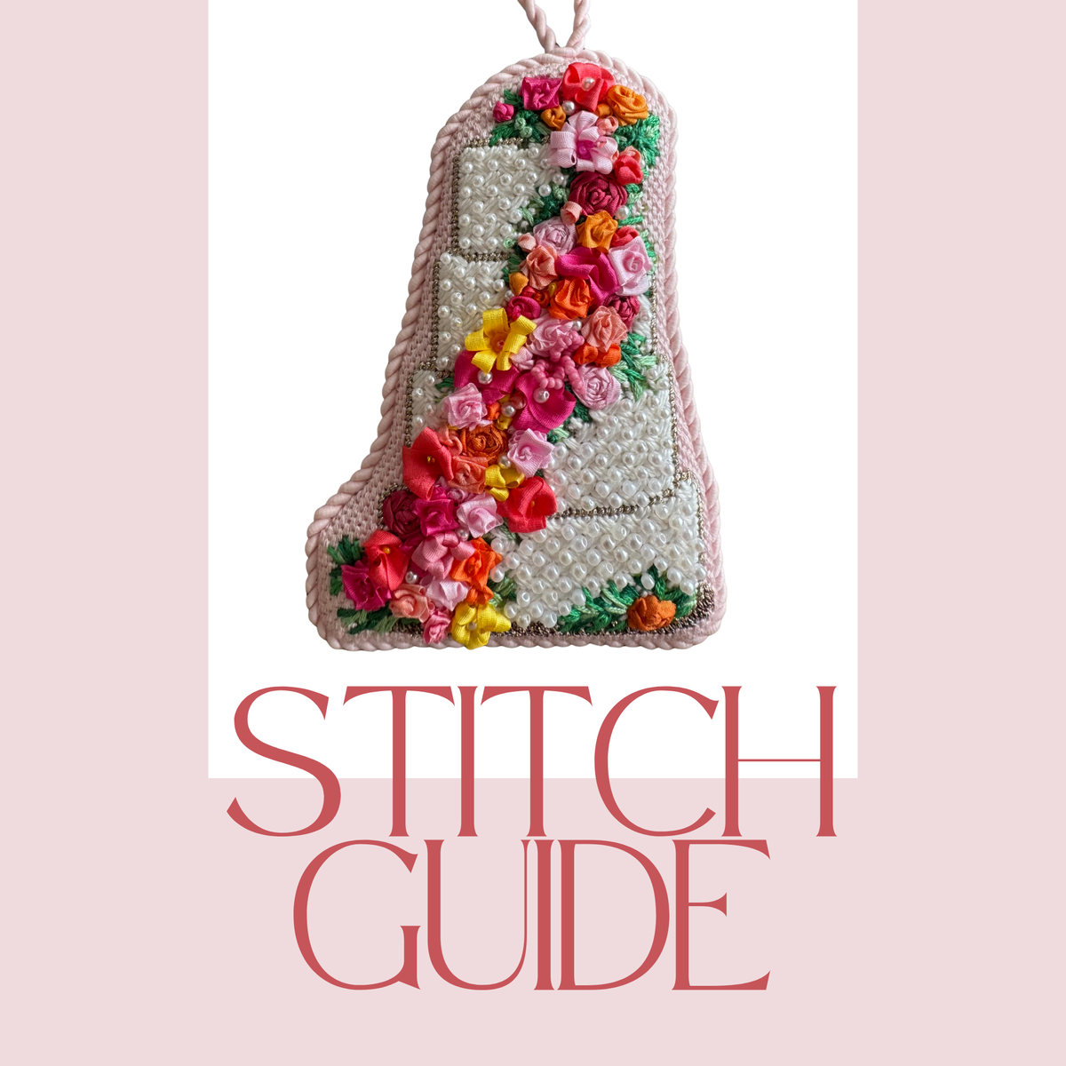 Stitch Guide for Nash & Daughters - Pink & Orange Wedding Cake - Wholesale