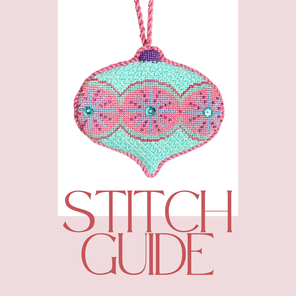 Stitch Guide for Nash & Daughters - Mid Century Mod Starburst Circles - Wholesale