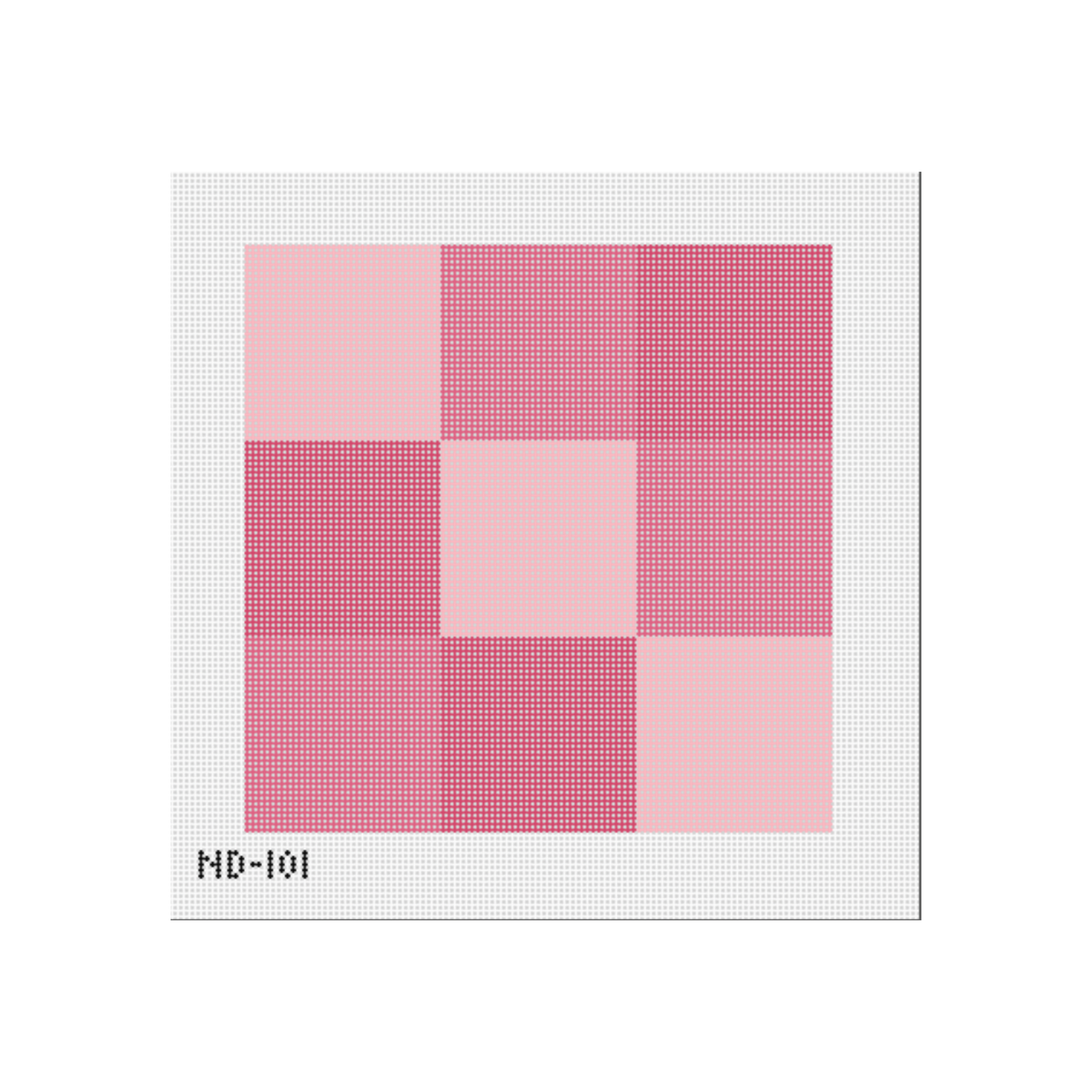 8" x 8" 9 Squares - Pinks