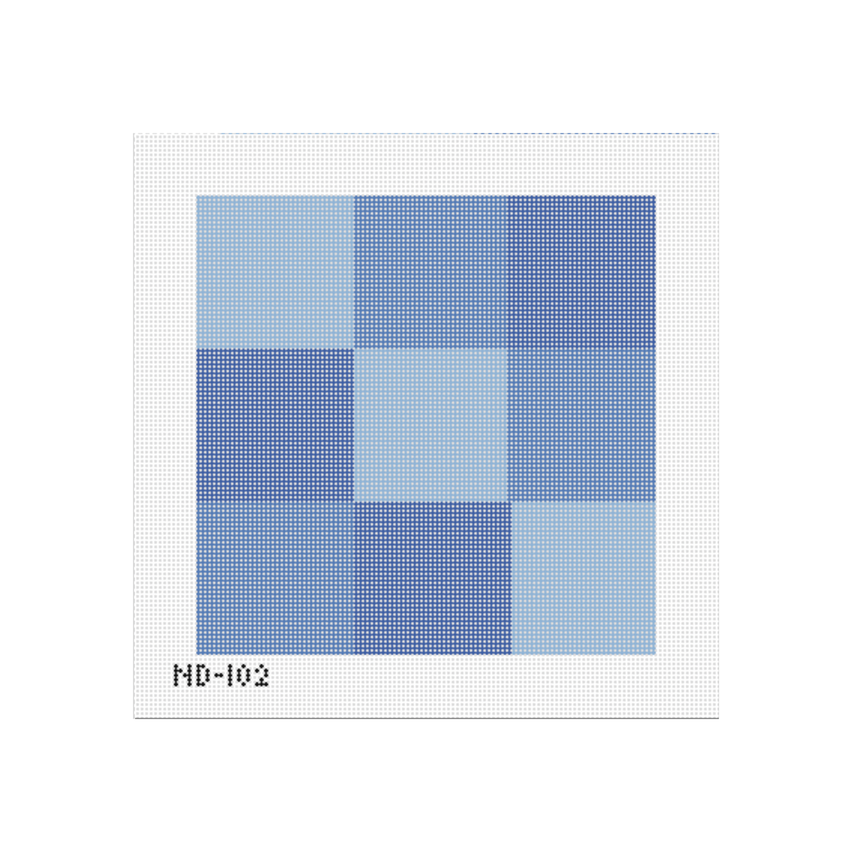 8" x 8" 9 Squares - Blues