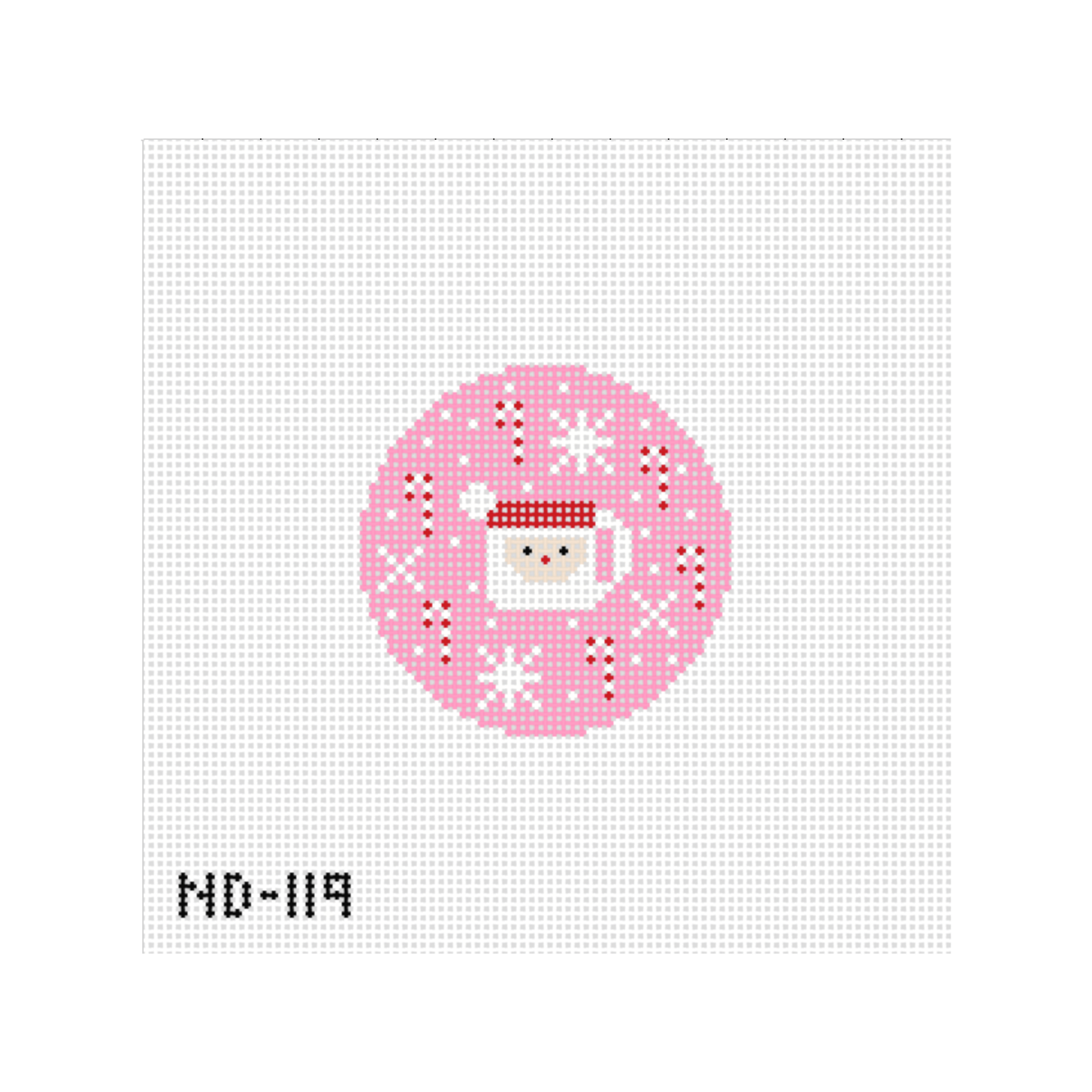 3" Pink Santa Mug
