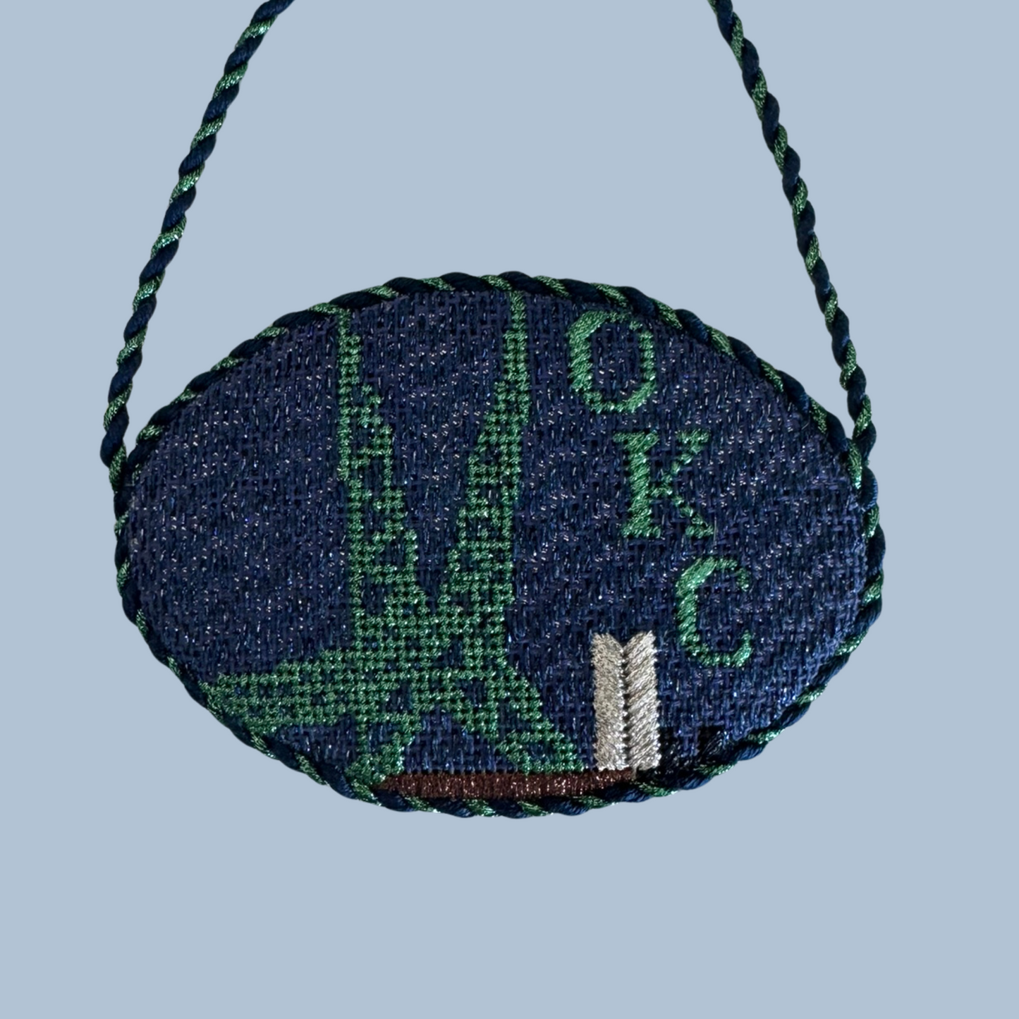 OKC Skydance Bridge Needlepoint Canvas
