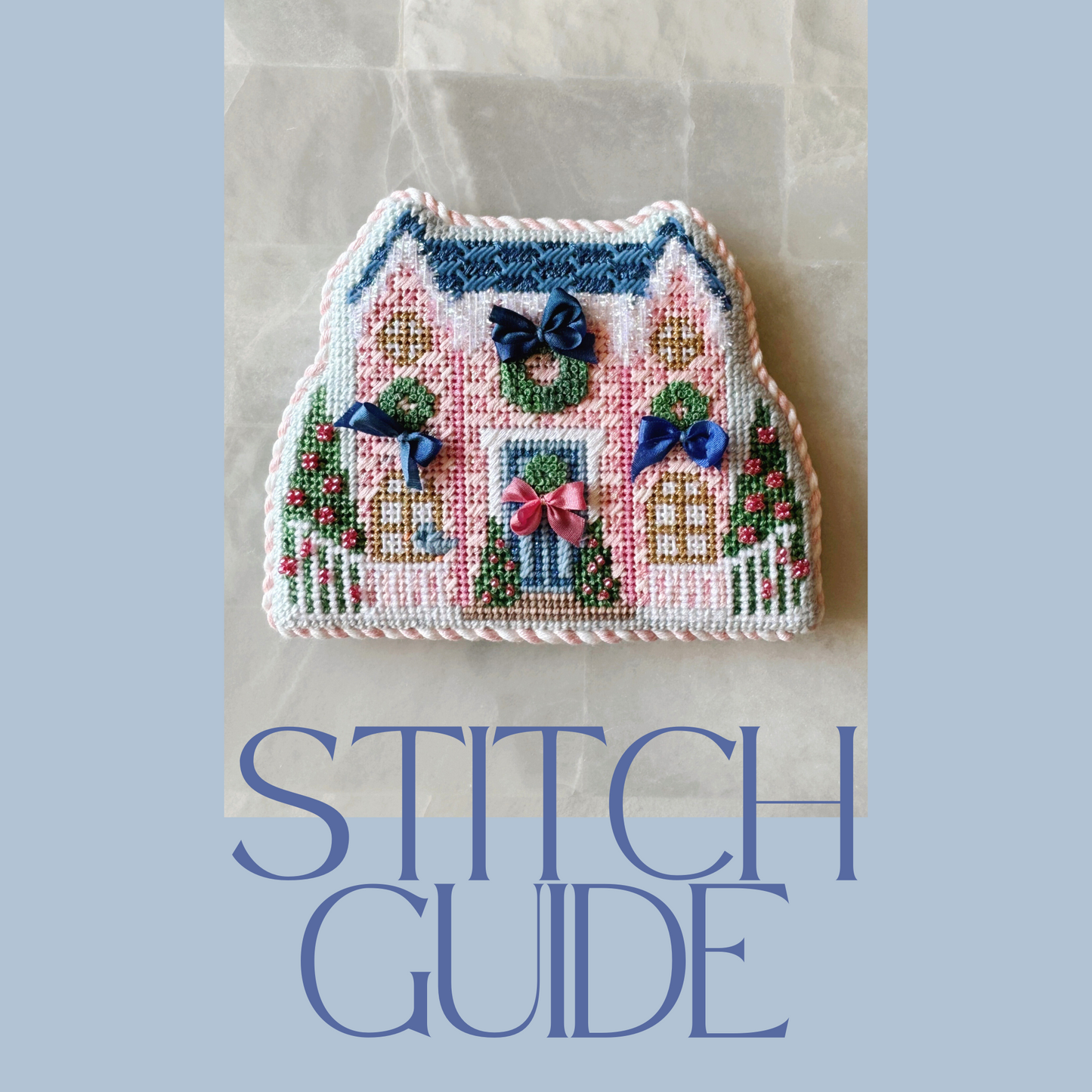 Stitch Guide for Le Point Studio - Pink House