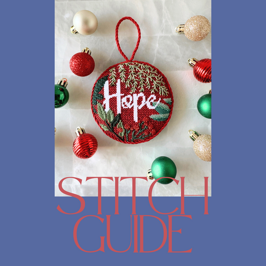 Stitch Guide for Laura Love Designs - Hope Ornament