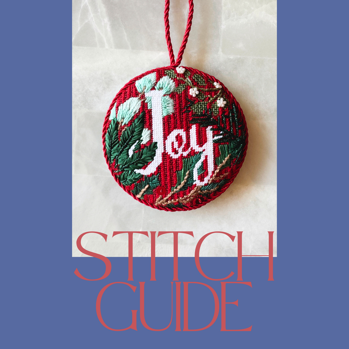 Stitch Guide for Laura Love Designs - Joy Ornament