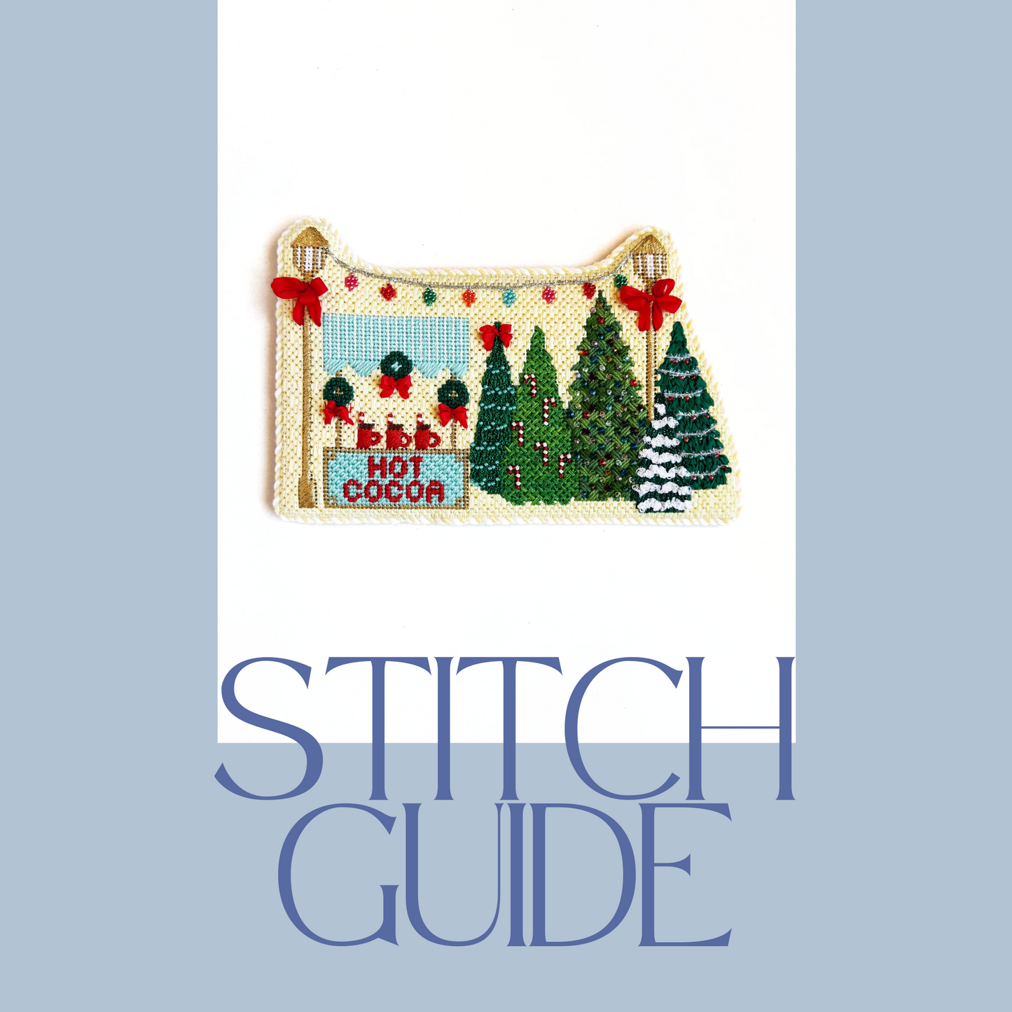 Stitch Guide for Le Point Studio - Tree Lot