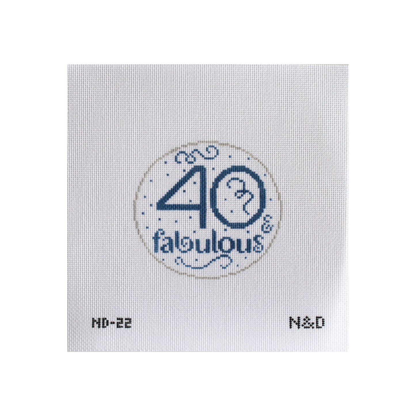 40 & Fabulous Needlepoint Canvas