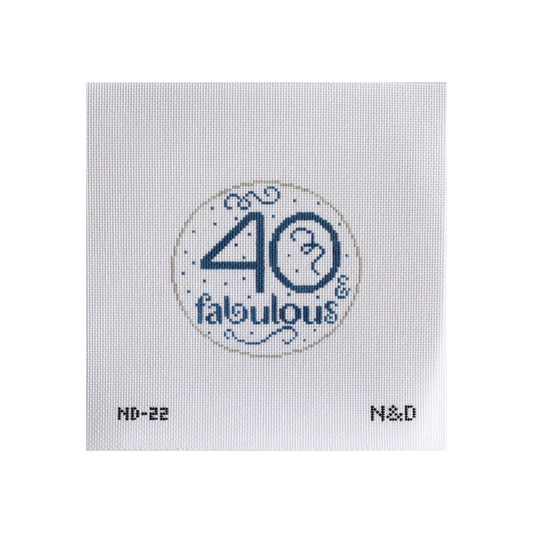40 & Fabulous Needlepoint Canvas