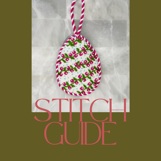 Stitch Guide for Nash & Daughters - Pink Vine Egg