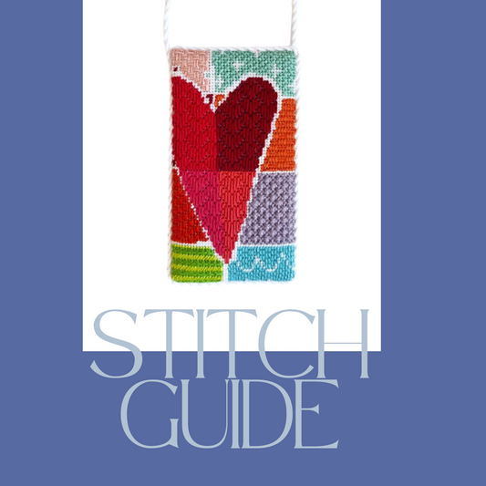 Stitch Guide for Pippin - Patchwork Heart