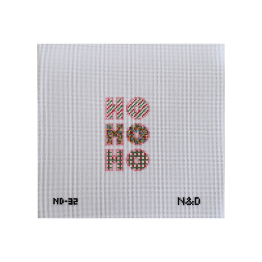 Sprinkle Ho Ho Ho Needlepoint Canvas