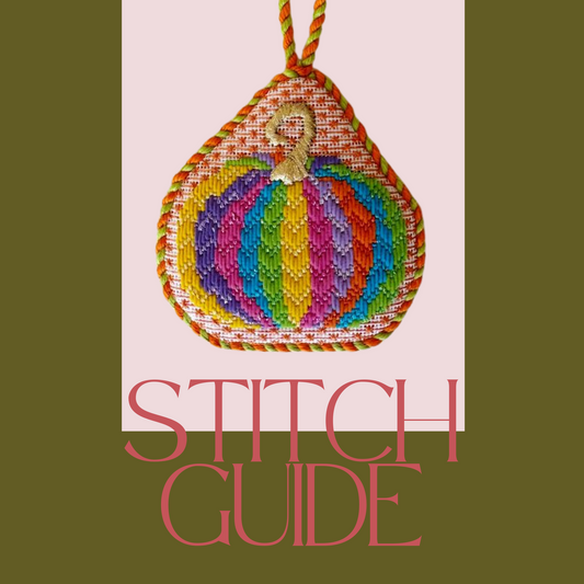 Stitch Guide for Nash & Daughters - Colorful Pumpkin