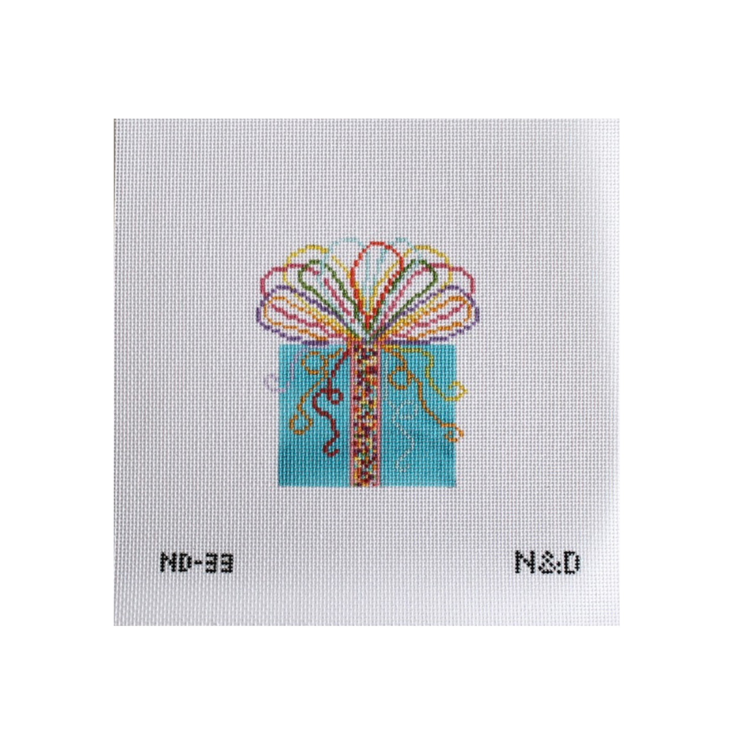 Sprinkle Present Needlepoint Canvas