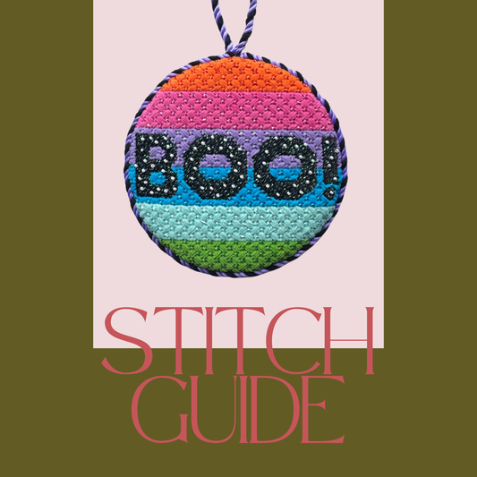 Stitch Guide for Nash & Daughters - Colorful Boo!