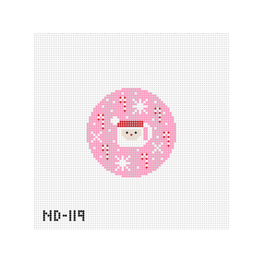 3" Pink Santa Mug