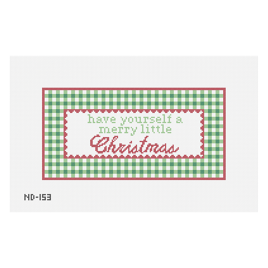Merry Little Christmas Needlepoint Canvas - Wholesale