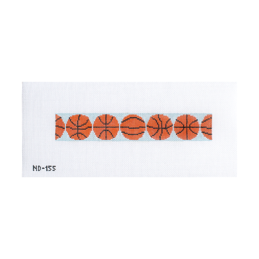 Basketball Key Fob Needlepoint Canvas
