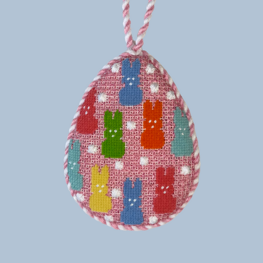 Peeps Bunny Egg Needlepoint Canvas
