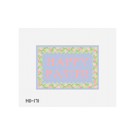 Happy Easter Sign Needlepoint Canvas - Wholesale