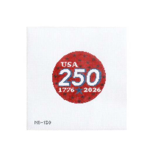 USA 250 Round Needlepoint Canvas - Wholesale