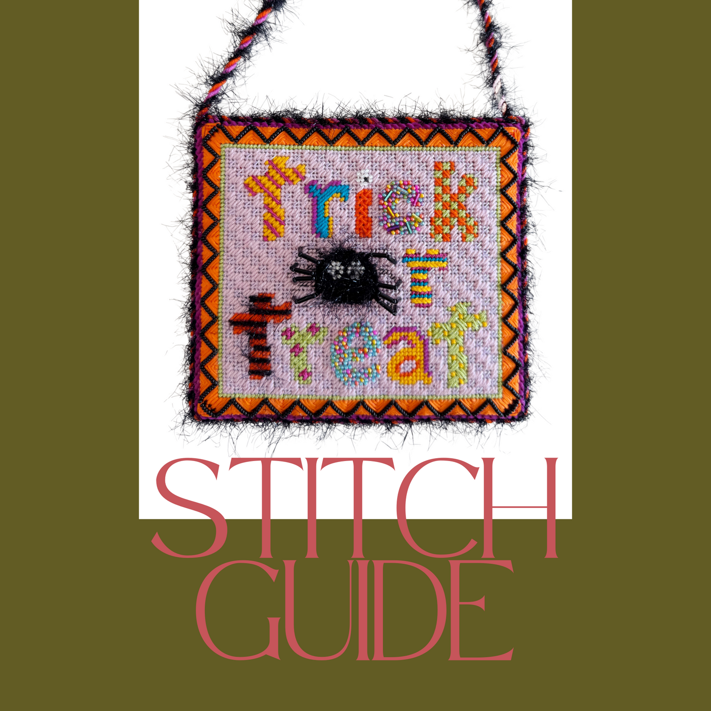 Stitch Guide for Nash & Daughters - Trick or Treat Sign