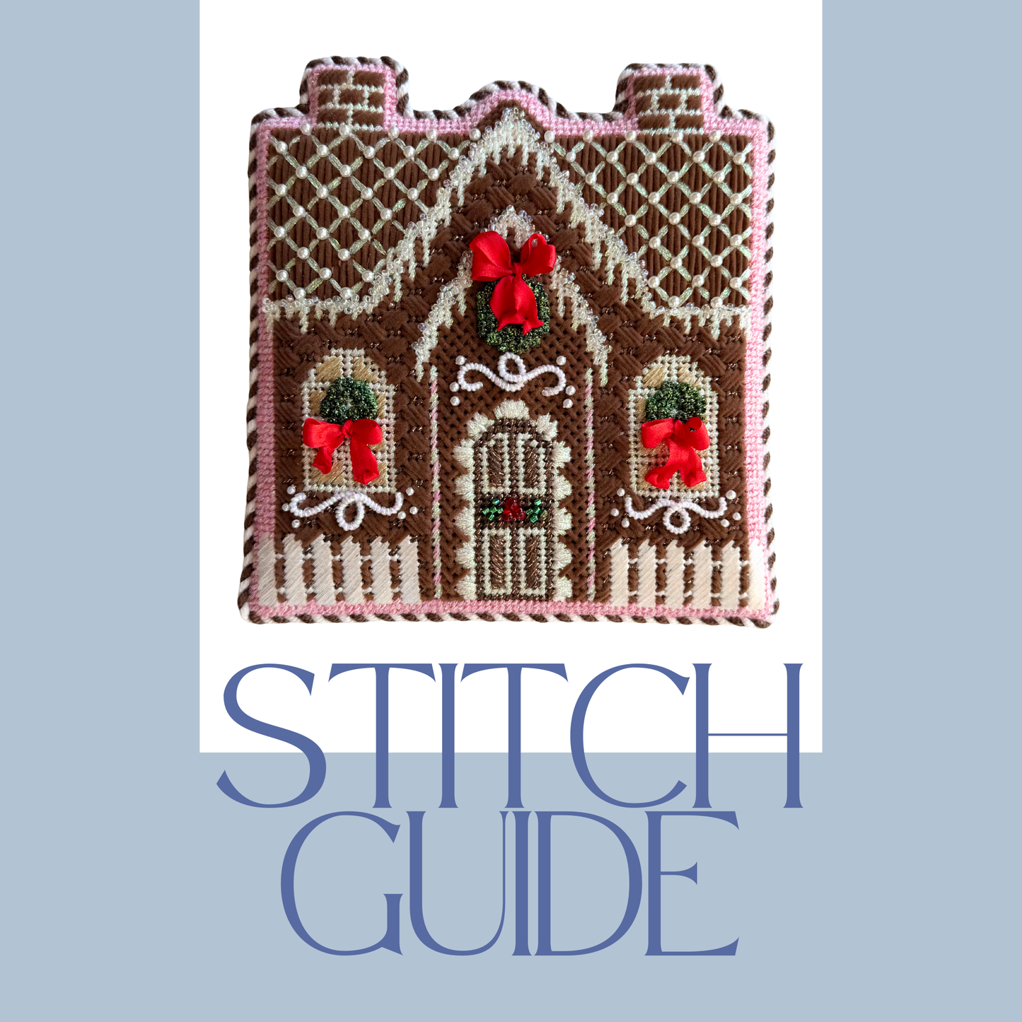 Stitch Guide for Le Point Studio - Gingerbread House - Wholesale