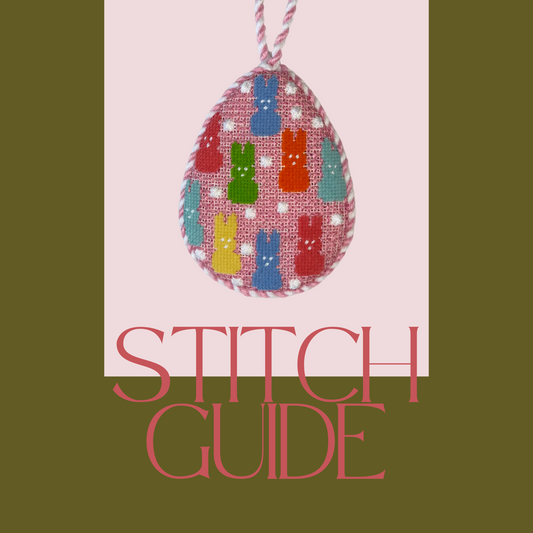 Stitch Guide for Nash & Daughters - Peeps Bunny Egg